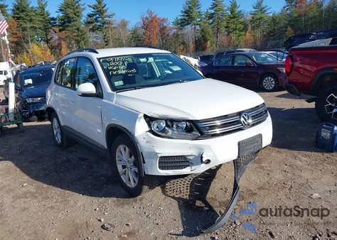 2017 Volkswagen Tiguan 2.0T/2.0T S из США, поврежденный, VIN WVGBV7AX5HK051200